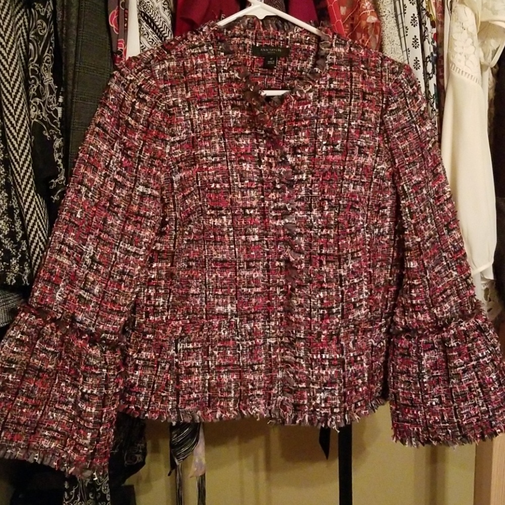 Ann Taylor Tweed Jacket